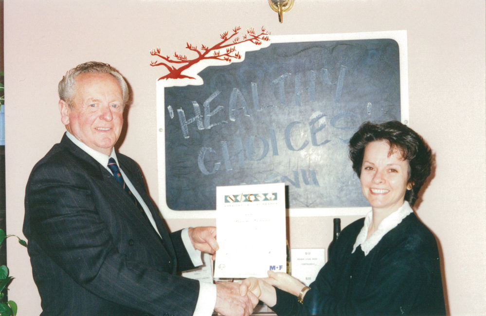 Cec Glenholmes and Aileen Balatti