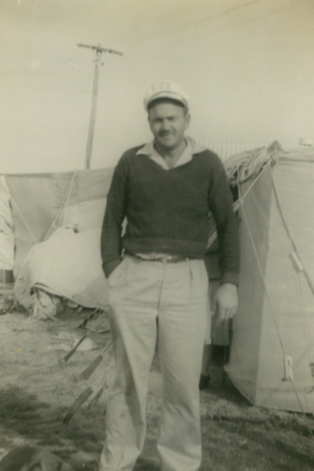 Kevin Second at Bassett Park Camping Ground