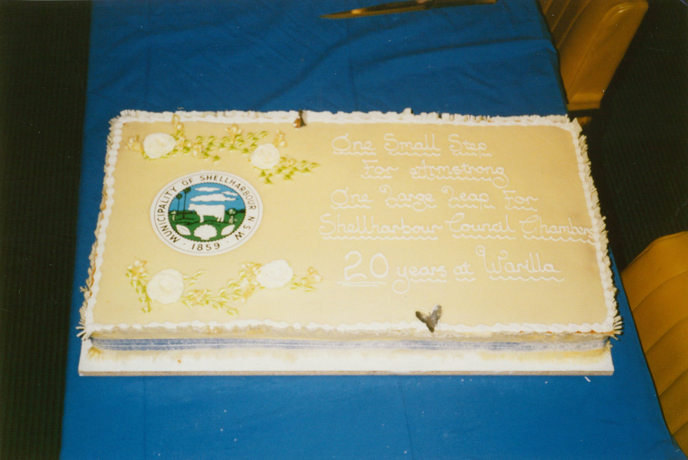 Shellharbour Municipal Council Commemorative Cake