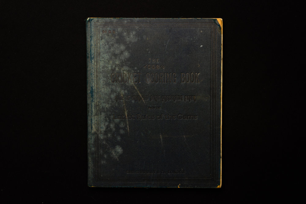 Albion Park Cricket Club Score Book - Lew Stubbs 