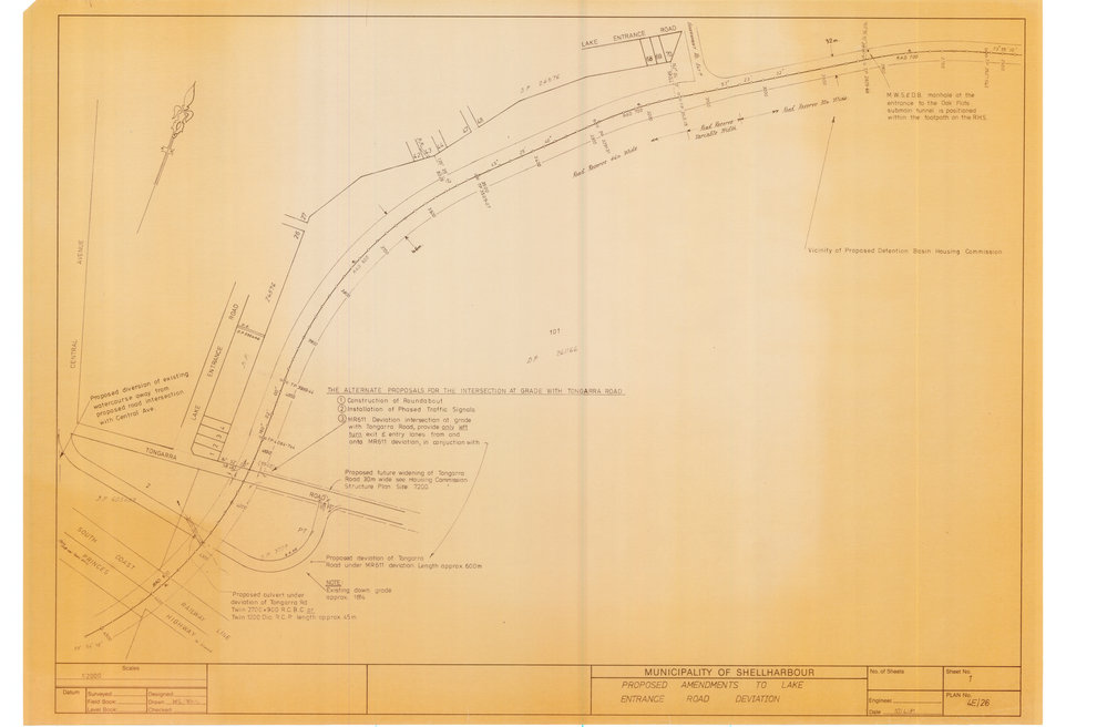 Proposed Amendments to Lake Entrance Deviation 