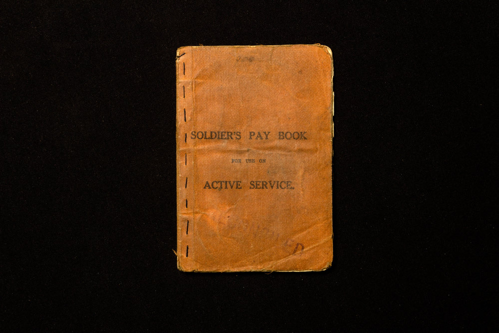 Soldier's Pay Book For Use on Active Service