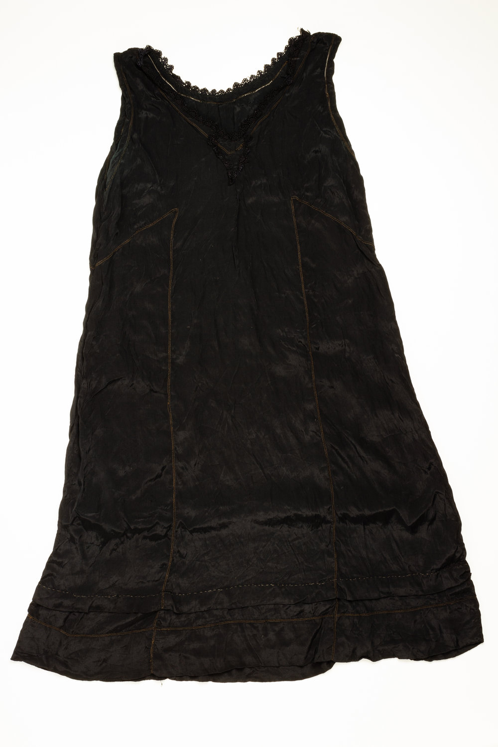 Black Silk Petticoat - Robb Family