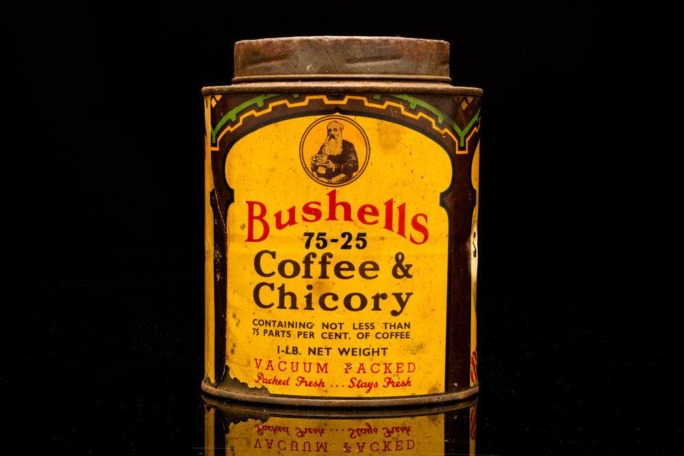 Bushell's Coffee &amp; Chicory Tin - Cooby Farm