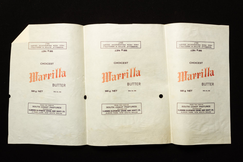'Warrilla' Butter Wrappers