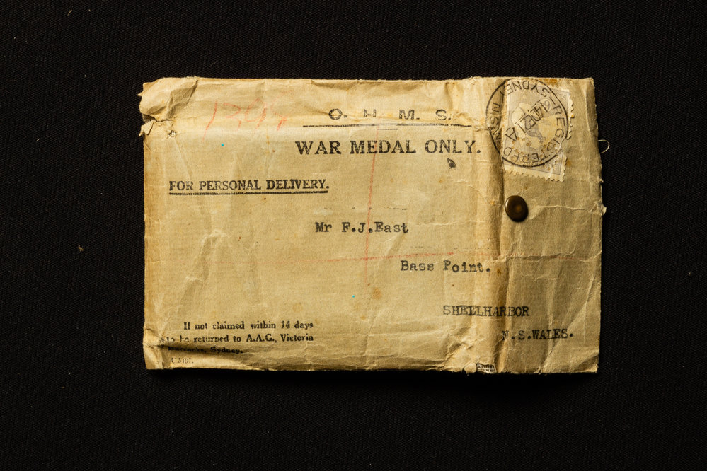 British War Medal 1914-1918 - Augustus Milton East