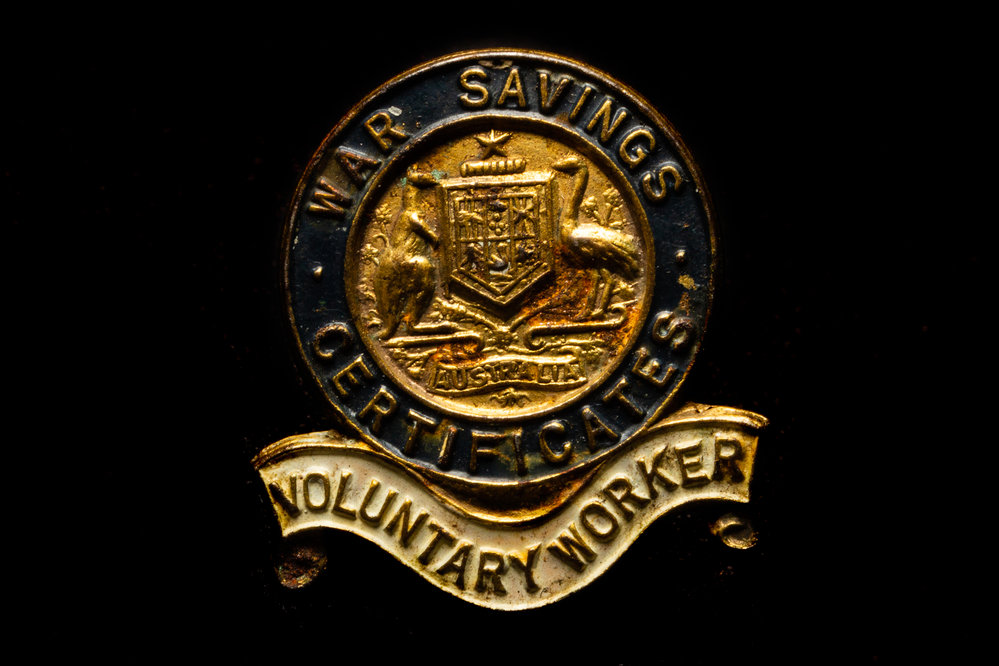 War Savings Certificate Voluntary Worker Badge