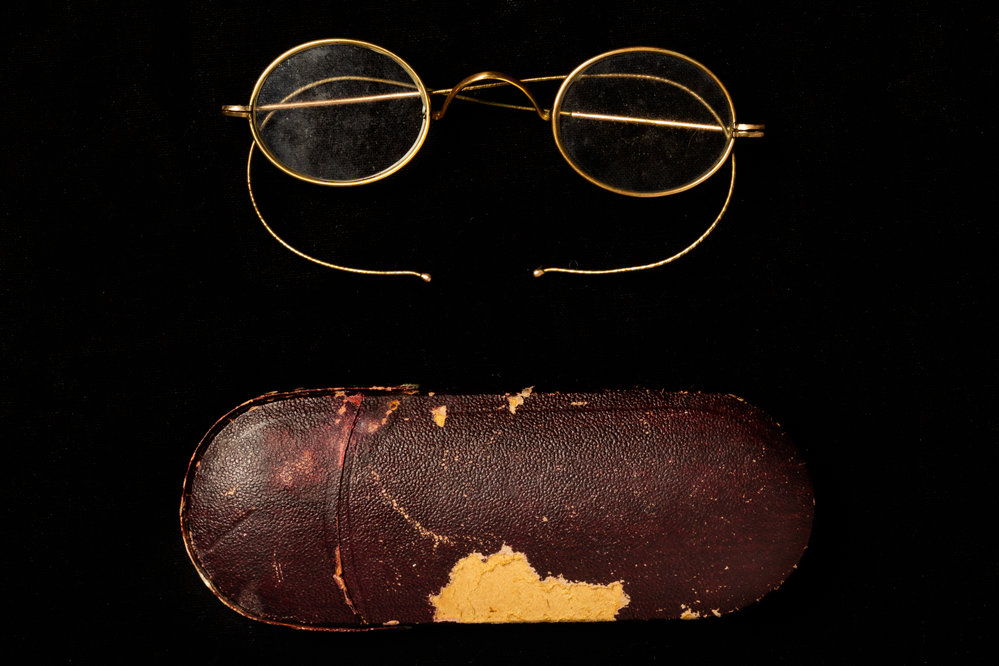 Prescription Glasses and Case - Augustus Milton East