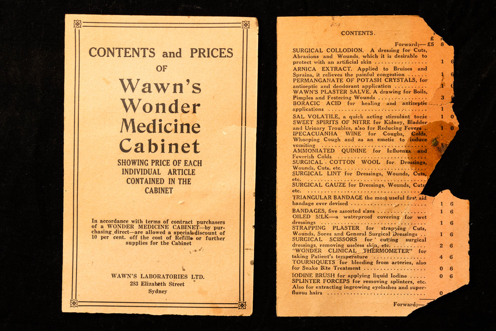 Wawn's Wonder Medicine Cabinet
