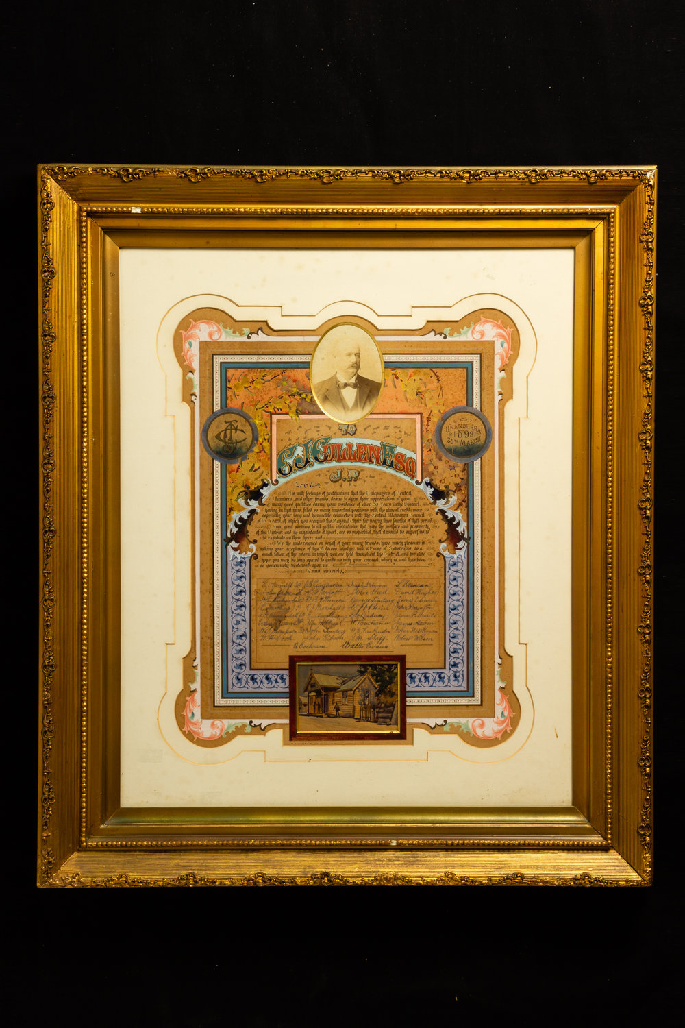 Illuminated Address - Christopher James Cullen 