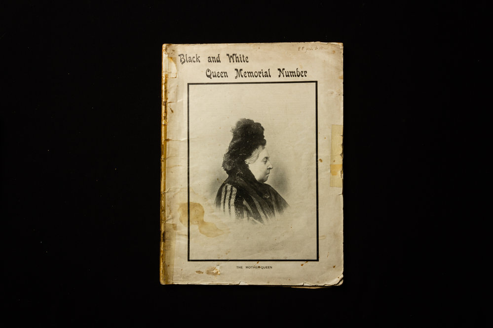 Black and White Queen Memorial Number