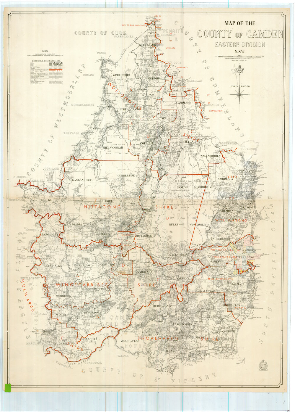 County of Camden Eastern Division NSW