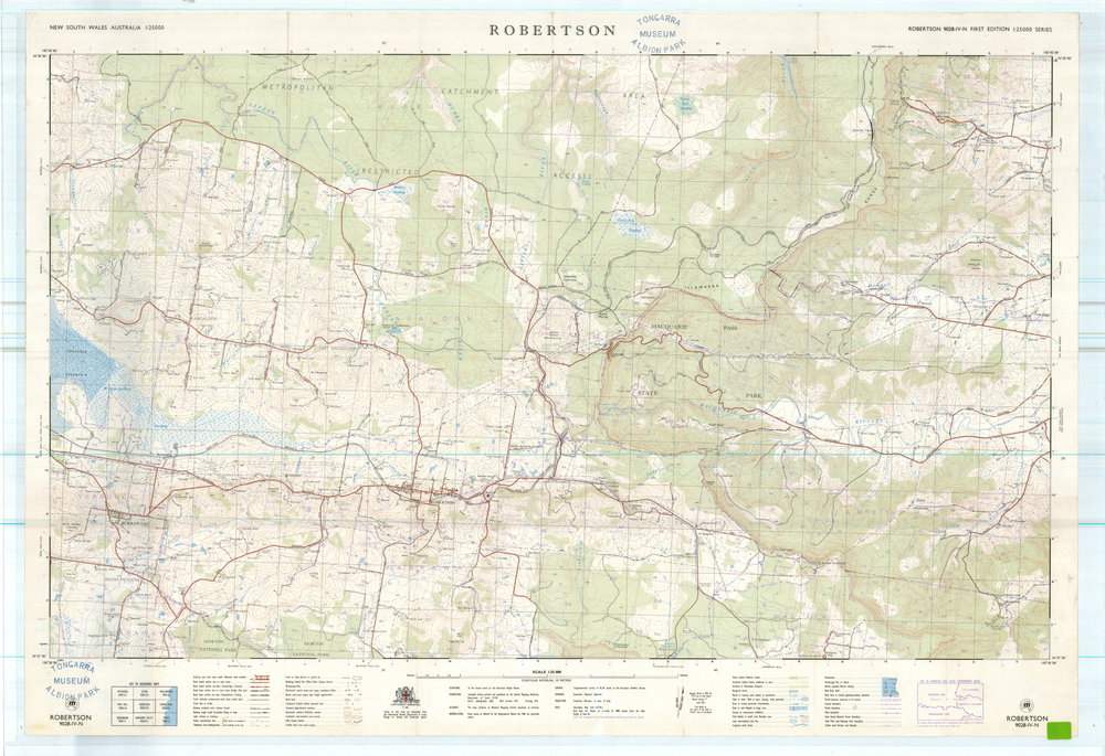 Robertson 9028-IV-N Topographic Map