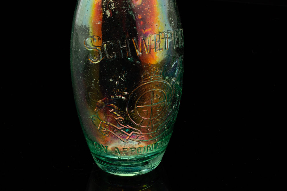 Schweppes Glass Bottle 