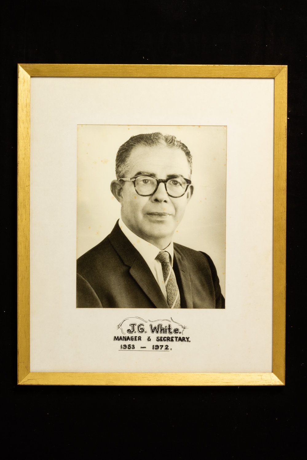 J. G. White Manager And Secretary Illawarra Cooperative Central Dairy