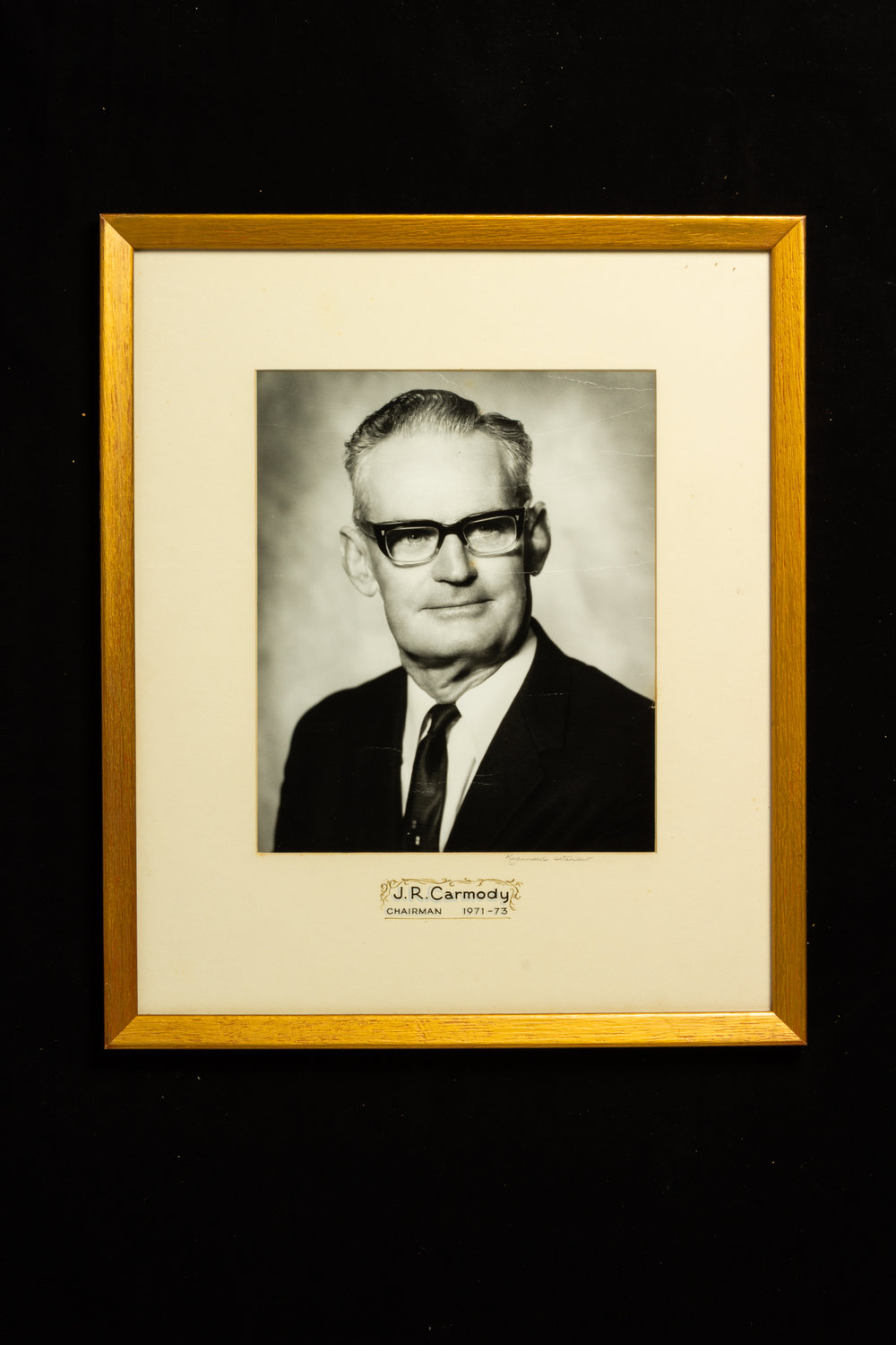 J. R. Carmody, Chairman Illawarra Cooperative Central Dairy