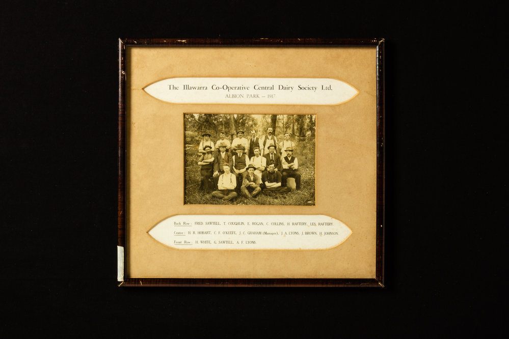 Illawarra Cooperative Central Dairy Society Ltd. Staff 1917