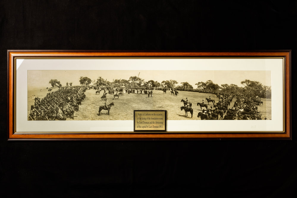Laying Of Foundation Stone At Canberra