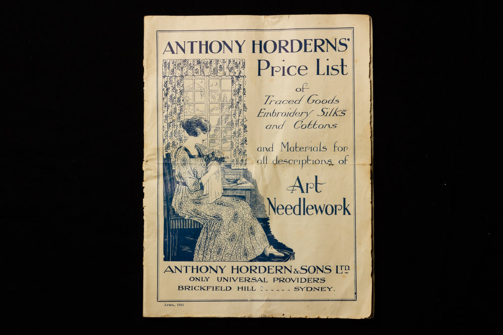 Anthony Hordens' Price List