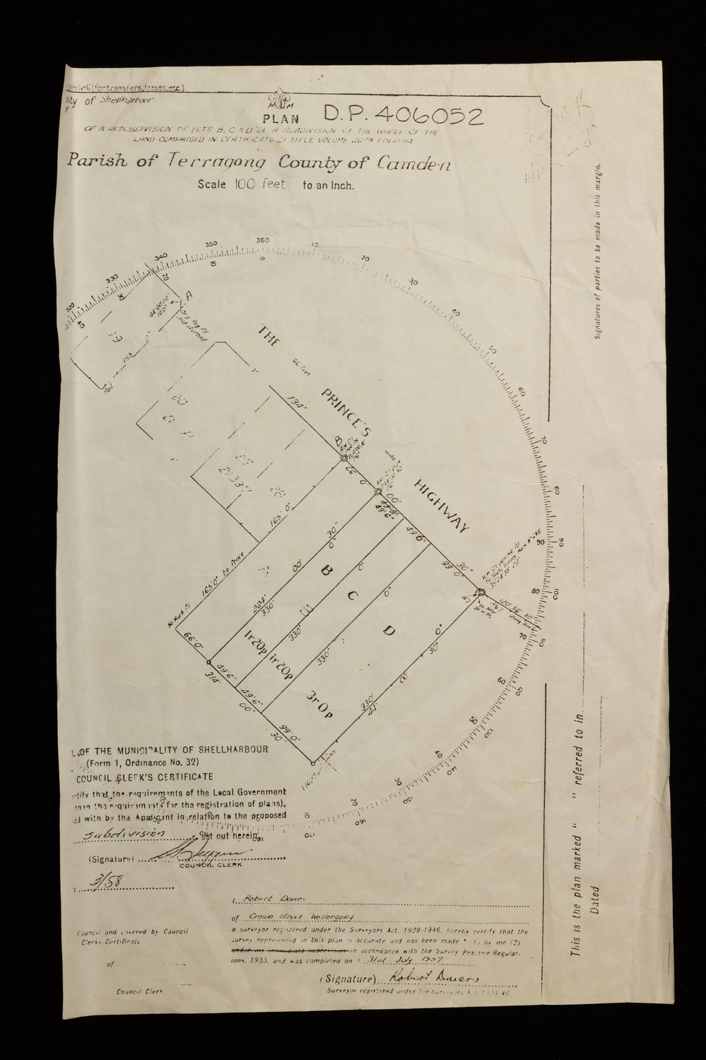 Parish Map of Terragong