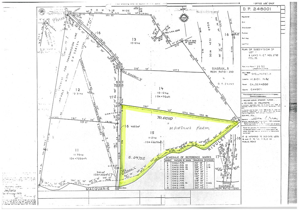 Manson's Farm Subdivision