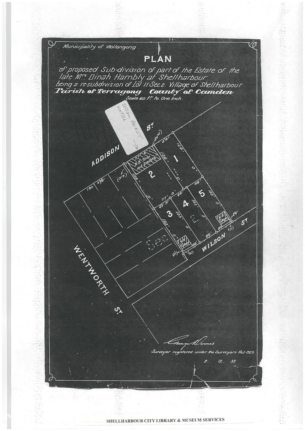 Subdivision Dinah Hambly Estate