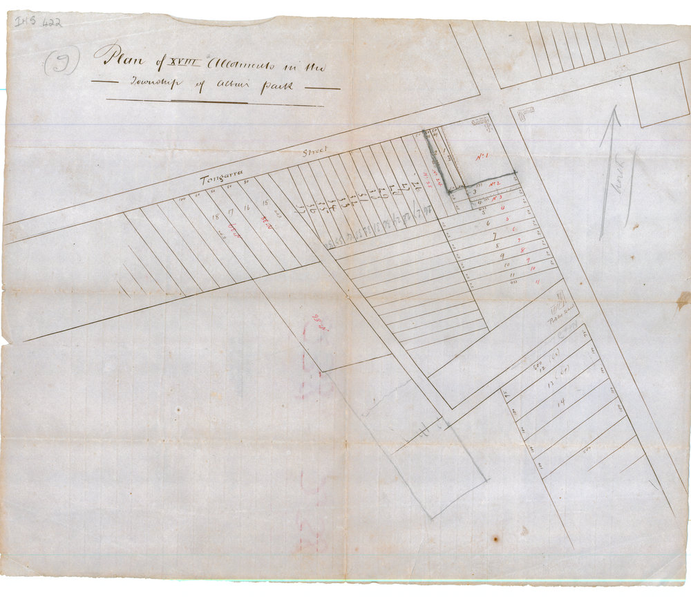 Plan of Allotments in the Township of Albion Park