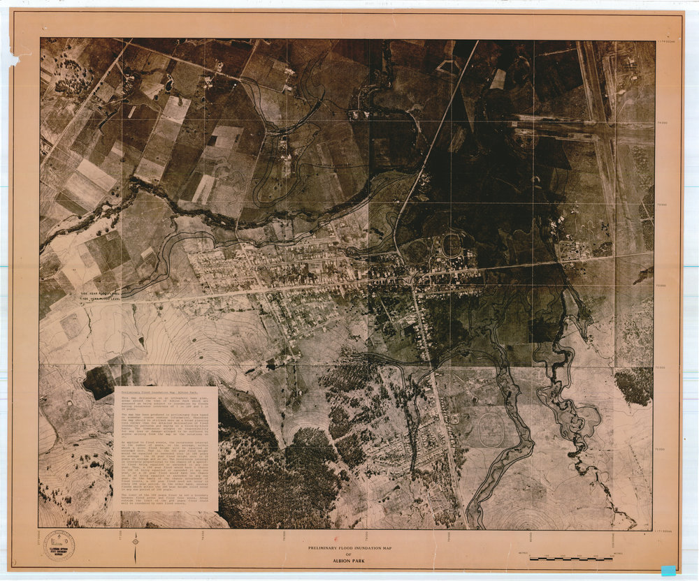 Preliminary Flood Inundation Map of Albion Park