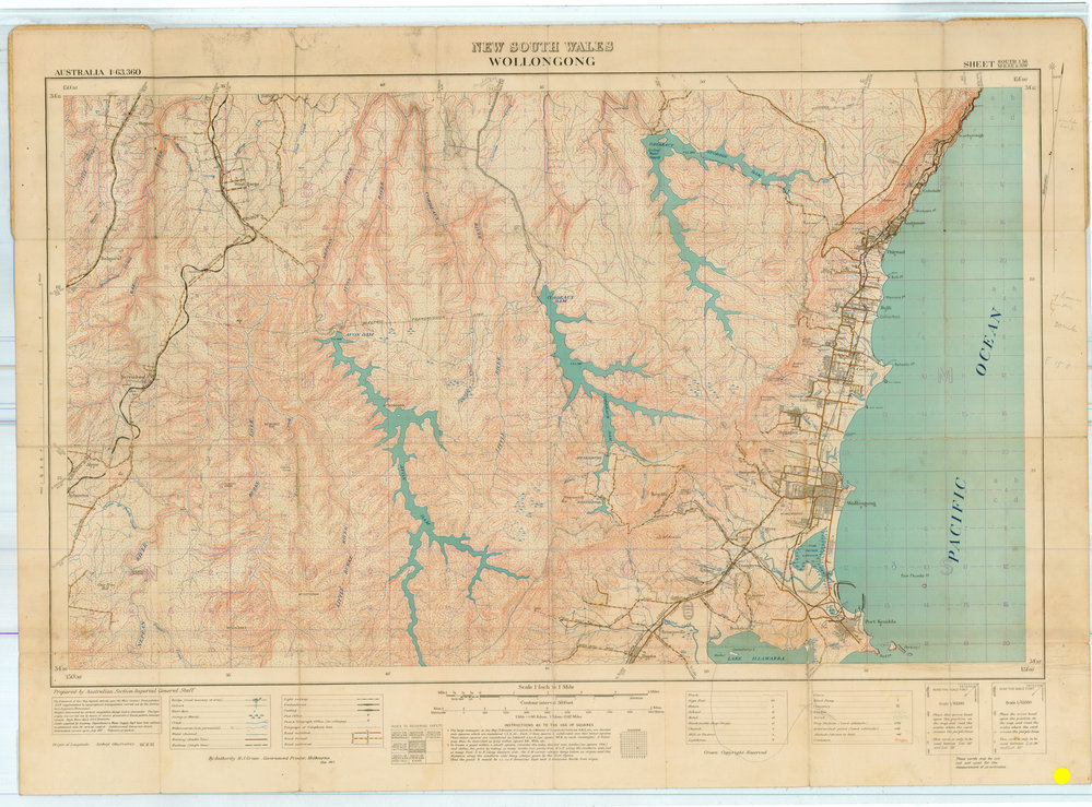Military Survey of Australia - Wollongong