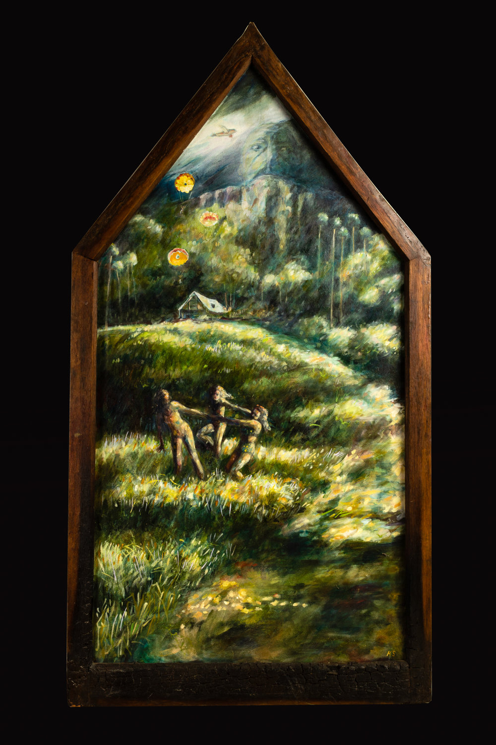 'Clover Hill' Painting - Kerry Suttonberg
