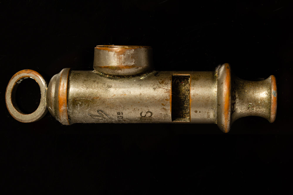 Boy Scout Whistle and Compass