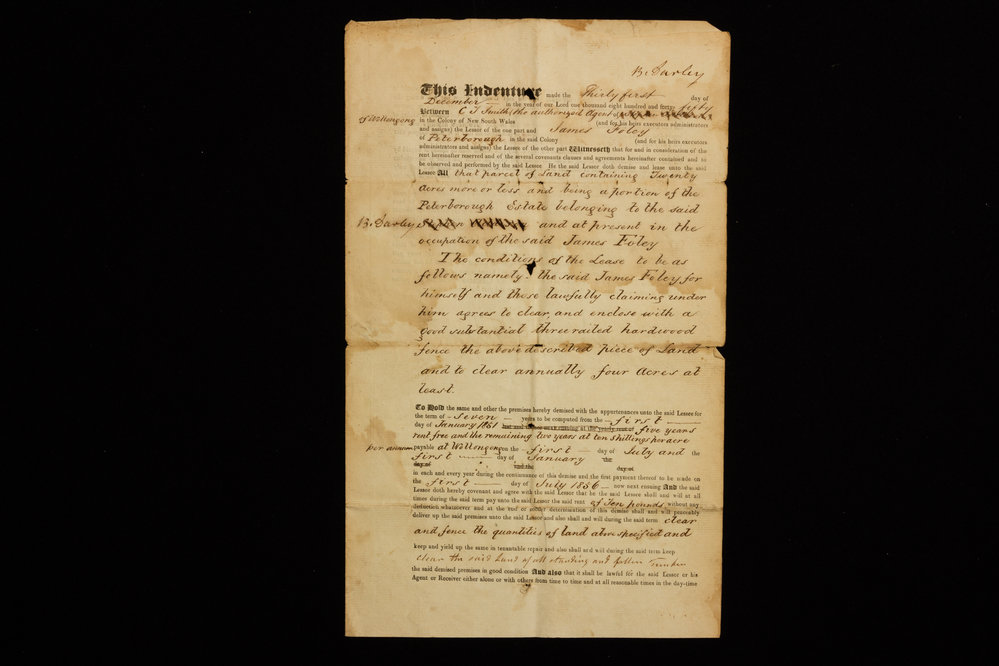 Indenture - James Foley 
