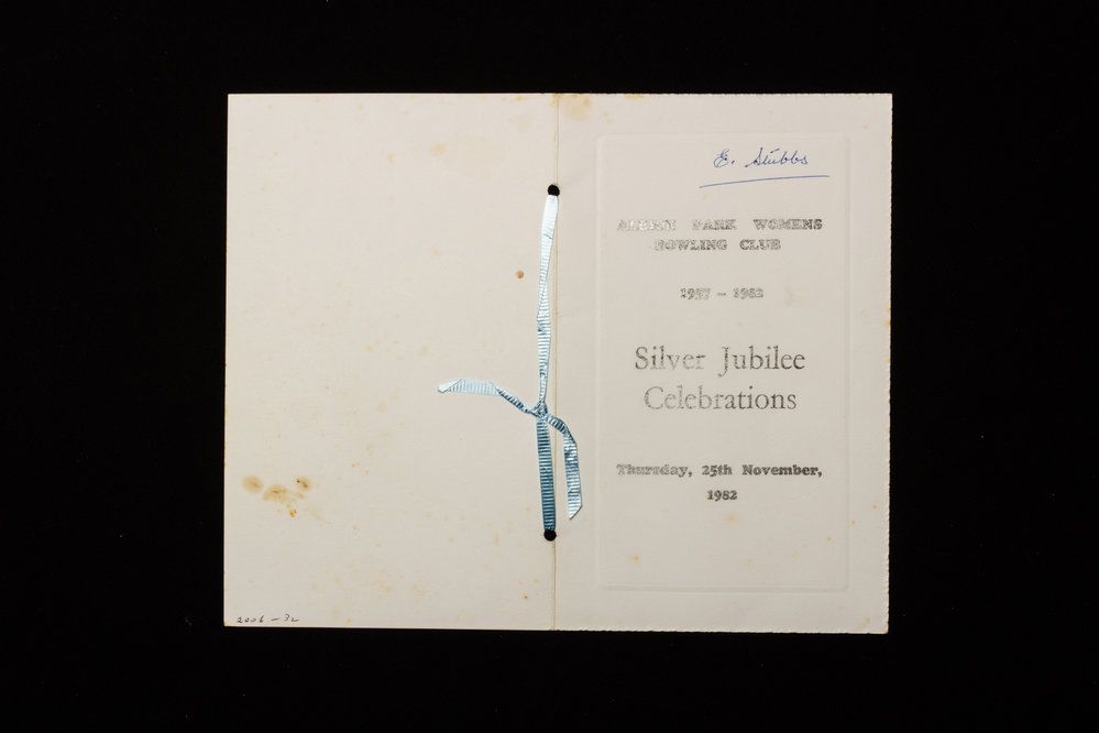 Albion Park Women's Bowling Club Jubilee Celebrations - Essie Stubbs