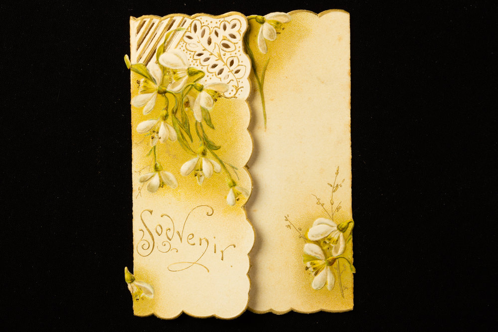 Birthday Card from Samuel Charles Atchison to Sister, Lizzie