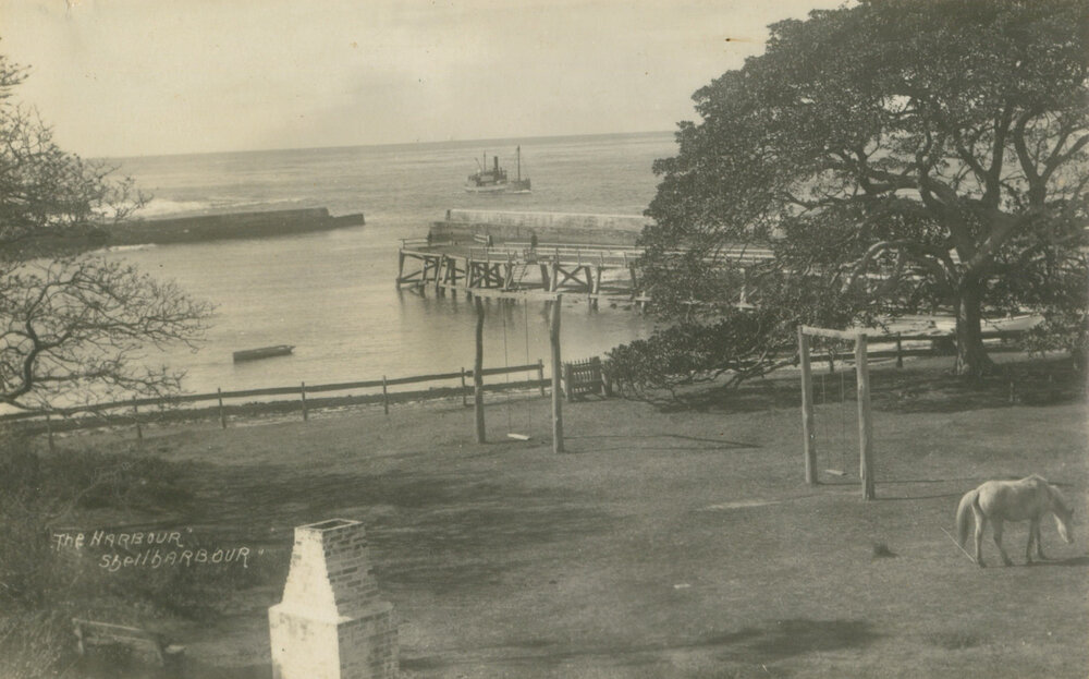 SS Patonga Approaching The Harbour