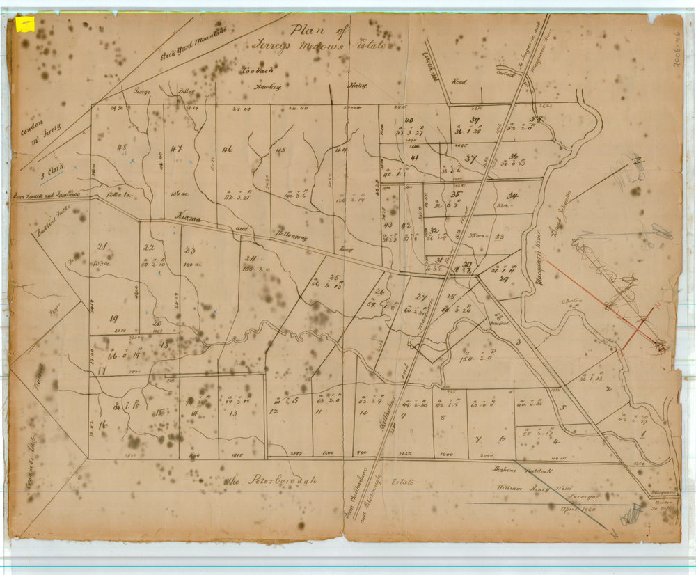 Terry's Meadows Estate Map