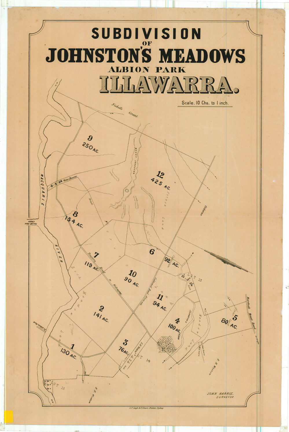 Johnston's Estate Subdivision