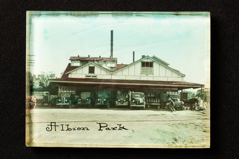 Illawarra Cooperative Central Dairy Factory Glass Plate