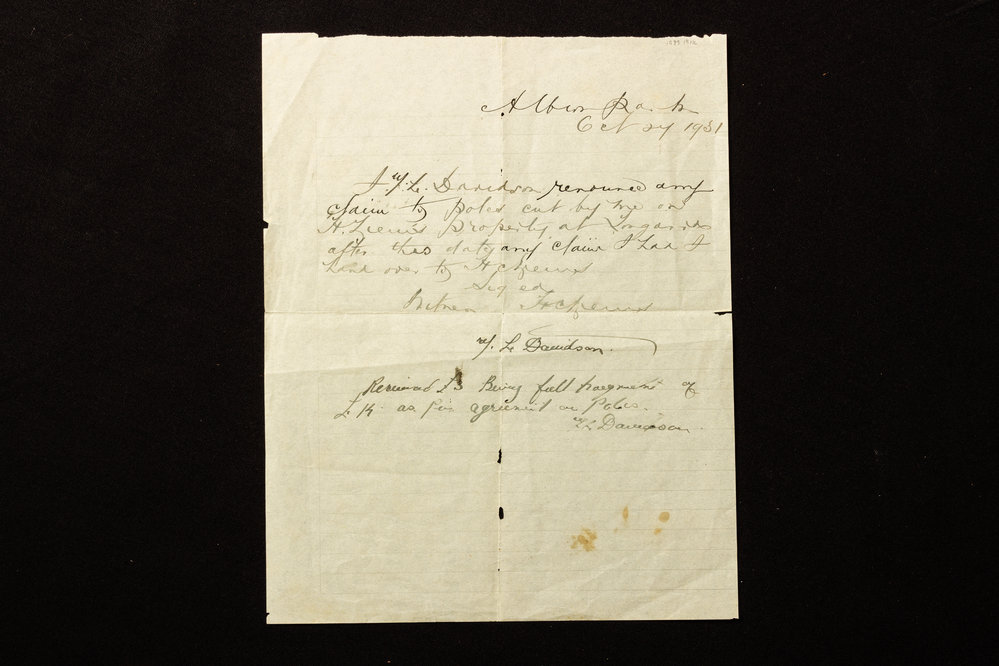 Receipt - Henry Charles Ziems