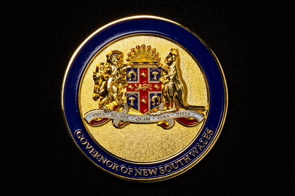 Governor Of New South Wales Crested Medallion