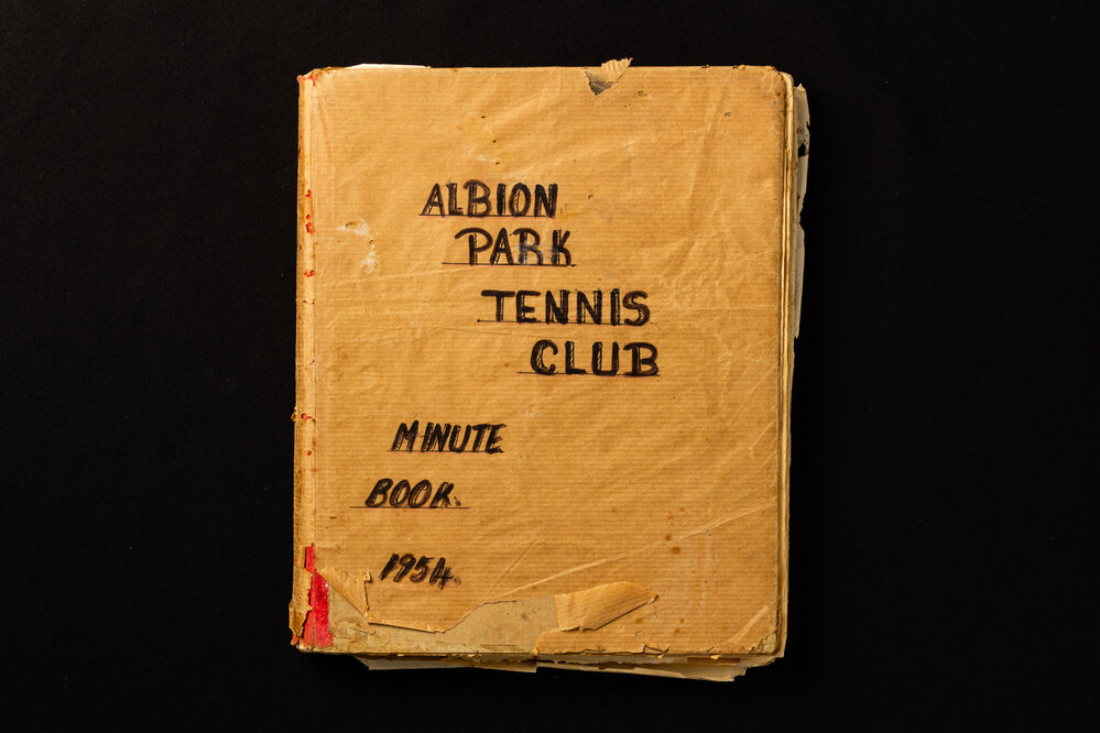 Albion Park Tennis Club Minute Book 