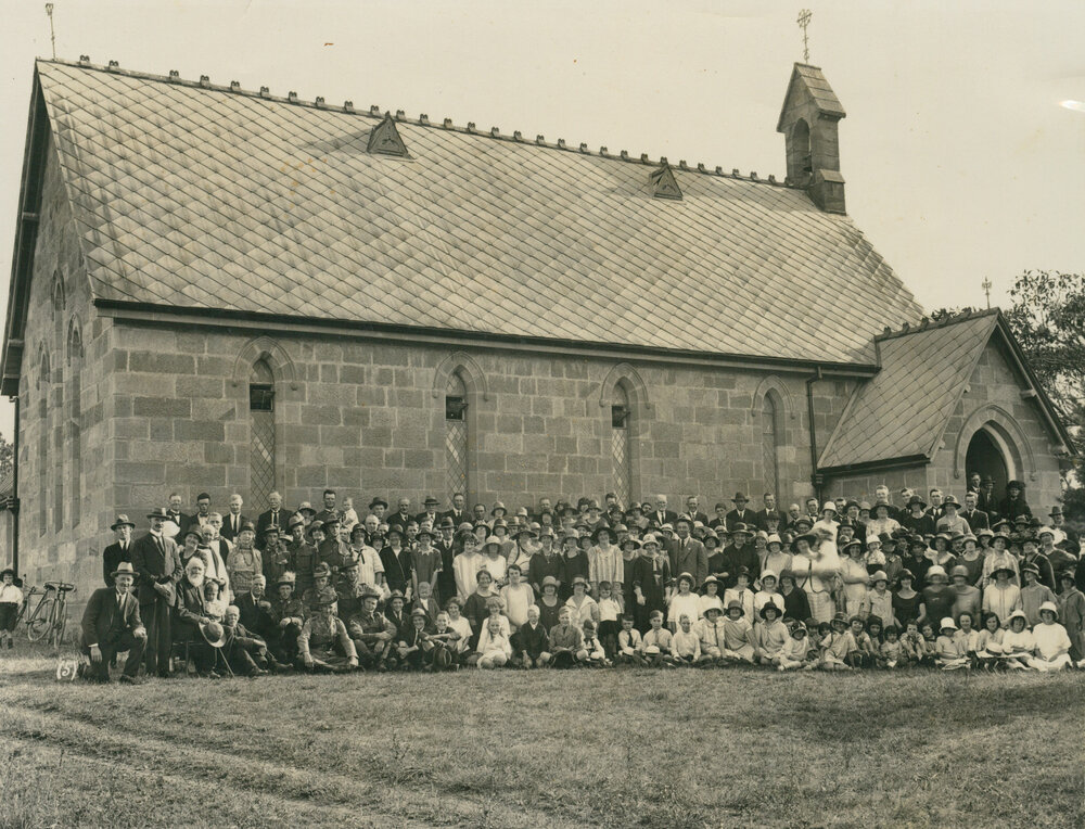 The 50th anniversary celebrations at All Saints Church, Albion Park 1925