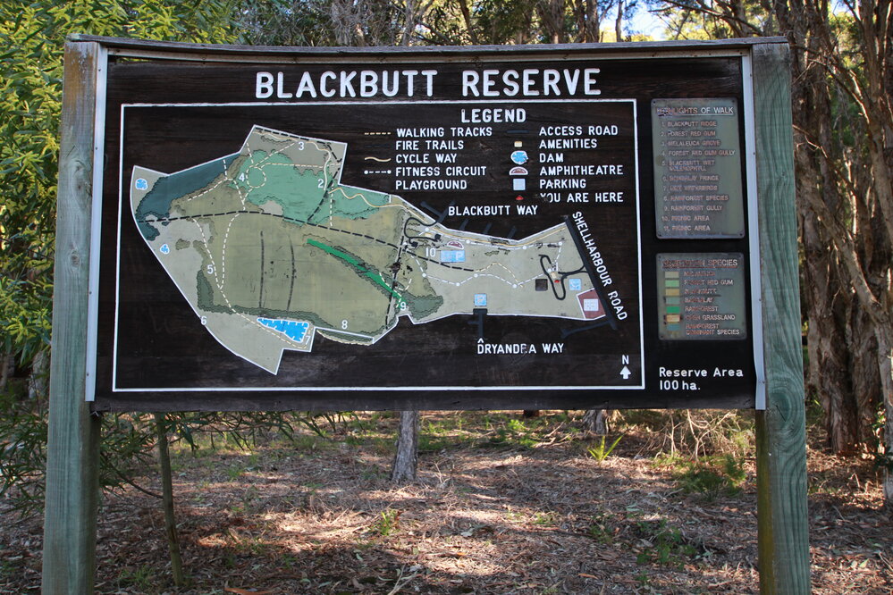 Blackbutt Forest Sign