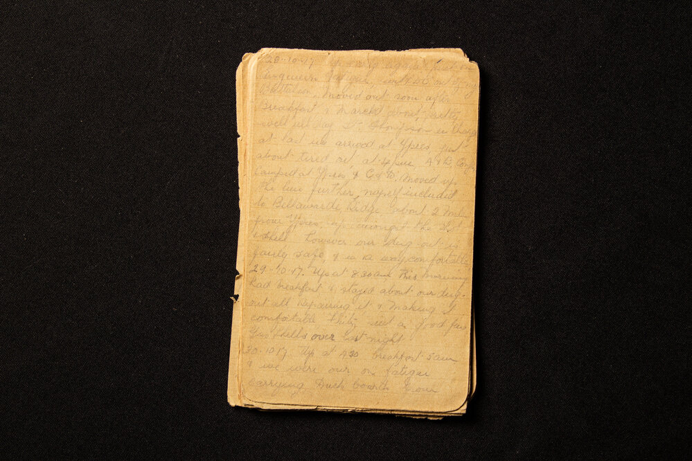 War Diary - Augustus Milton East