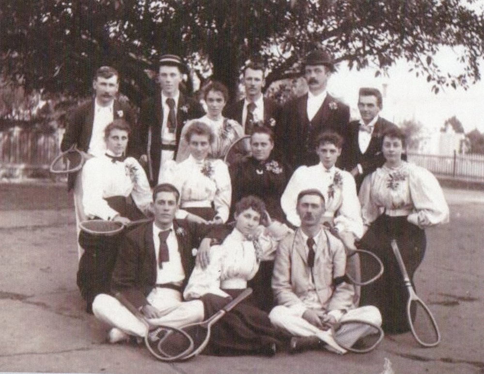 Group of Tennis Players at Ravensthorpe