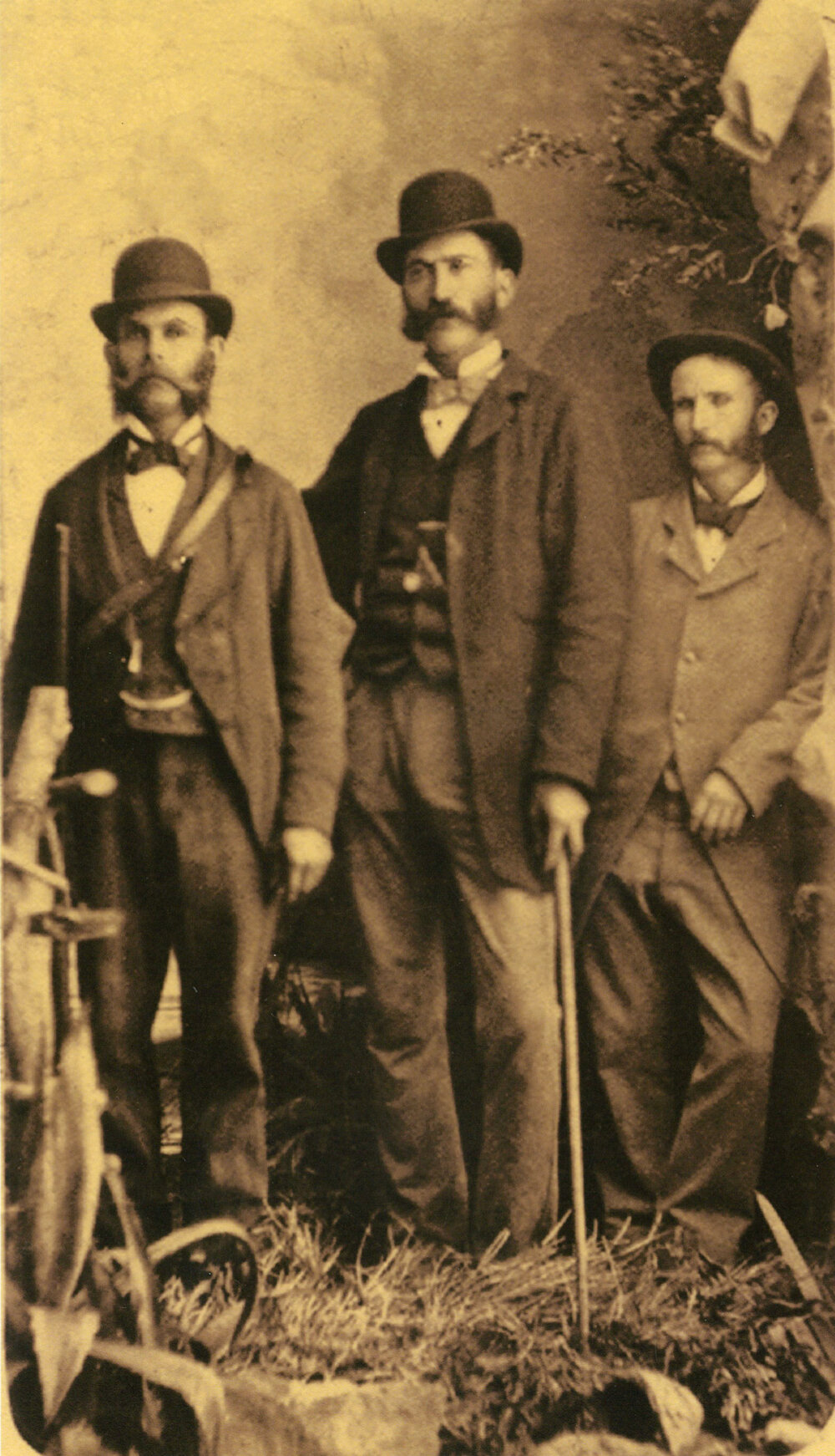 Edward, Martin Badans and Thomas McGrath