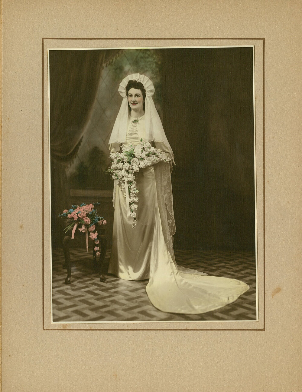 Margaret McDonald (Nee Brown) on her Wedding Day