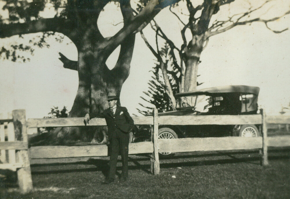 Member of the Hazelton Family at Little Park