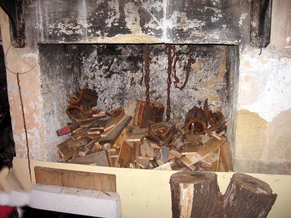 Old Fireplace at Nurrewin