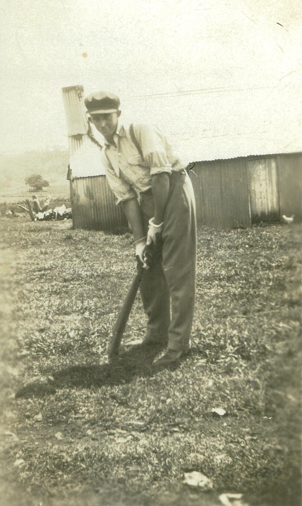 John Reginald 'Reg' Hambly at 'Glanworth'
